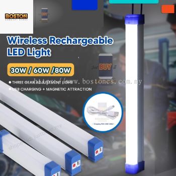 Rechargeable Magnetic Emergency USB LED Light Lamp Outdoor Portable Light Tube Night Market Camping Lampu Bateri