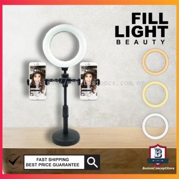 Mobile Phone Bracket Refill Light Lampu Online Live Show 26cm/13cm Light Ring Light Table With Stand