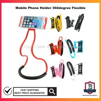 Mobile Phone Holder 360degree Flexible Lazy Stand neck Holder