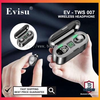 BOSTON Evisu EV-TWS007/TWS008/TWS009 Bluetooth Earphones Wireless Earbuds LED Display Touch Control Headset AirDots