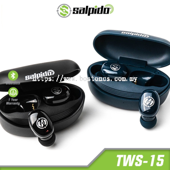 Salpido TWS-15 Wireless Headset with Smart Chip / Smart Touch / Smart Connection / Big Bass