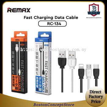  Remax RC-134 Suji Series / Remax AZEADA PD-B47 3A Fast Charging Data Cable (Micro / Iphone / Type C) RC134 PDB47