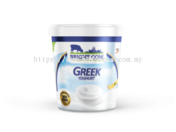 Bright Cow Greek Yogurt - Natural - 400g (6 x 400 G)