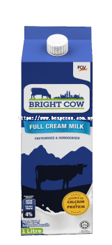 Bright Cow Chilled Full Cream Milk 12 x 1L