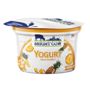 Bright Cow Acerola Yogurt - Pineapple (12 x 120g)