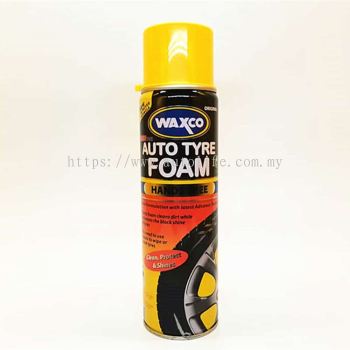 WAXCO Hands Free Cleans & Shine Tyre Foam -500gm