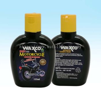 WAXCO Motorcycle Cleaner  & Polish -125ml