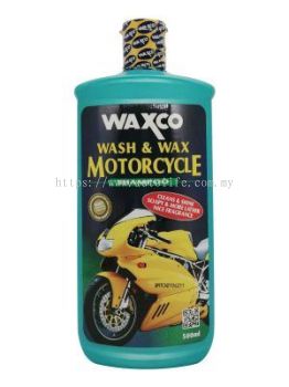 WAXCO Wash & Wax  Motorcycle  Shampoo -500ml