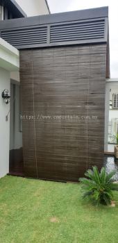 Outdoor Timber & Bamboo Blinds