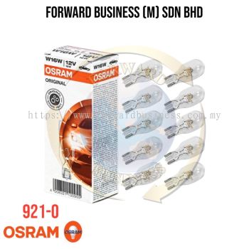 100% ORIGINAL Osram Bulbs 921 W2.1×9.5d W16W 12/16W Small Light Bulb