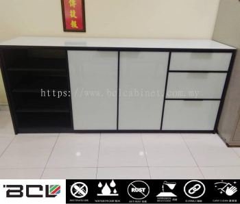 Aluminium Office Cabinet, Study Table & Book Shelf