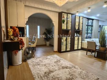 Honeycomb Aluminium Display Cabinet