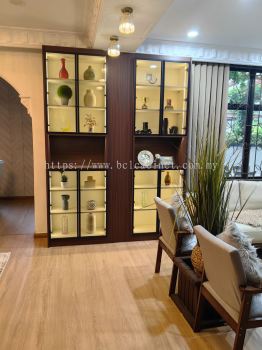 Honeycomb Aluminium Display Cabinet