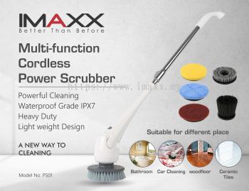 IMAXX Multi Function Cordless Power Scrubber PSM-101
