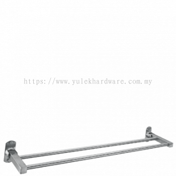 SS304 DOUBLE TOWEL BAR