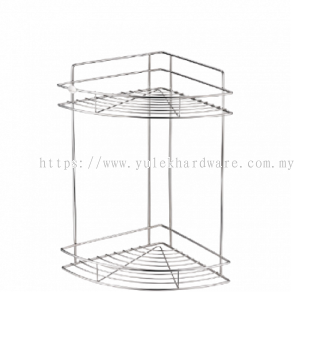 2 LEVELS S/STEEL BASKET