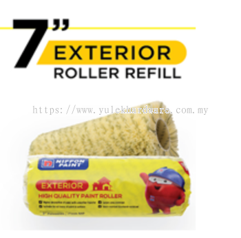 7" NIPPON EXTERIOR PAINT ROLLER REFILL - TR838