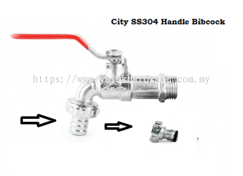 15mm CITY STAINLESS STEEL HANDLE BALL VALVE TAPS