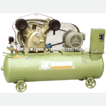 SWAN SN SERIES SVU-205N,SWU-310N,SWU-415N Air Compressor (Oil Pump Type)  - Single Stage , 3phase 