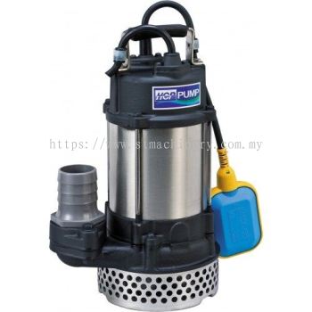 HCP A05BF-1 / A05BF-3 SUBMERSIBLE PUMP - AUTO, DISCHARGE 2", 0.5HP, 400W, MAX HEAD 10M, FLOW RATE 200L/MIN, 13KG