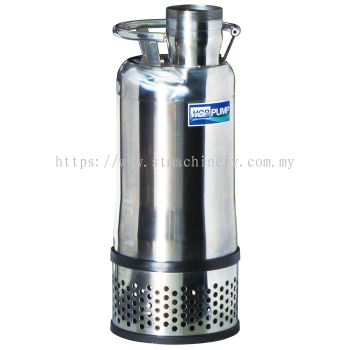 HCP IC33B-1 / IC33B-3 SUBMERSIBLE DEWATERING PUMP - DISCHARGE 3", 3.0HP, 2200W, MAX HEAD 19M, FLOW RATE 880L/MIN, 45KG