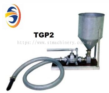 Toku TGP2: Manual Grout Pump, Discharged Capacity: 2.5L/min, Max. Output Pressure 13psi, 5kg