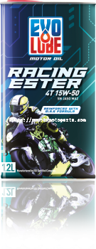 Evolube 4T Racing Ester 15W50 Motorcycle Engine Oil(1.2L) - KF MOTOPARTS SDN BHD