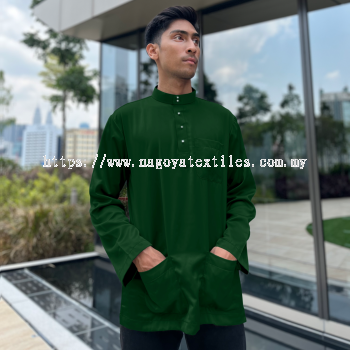 Cekak Musang Berpesak (Baju Sahaja) Emerald Green