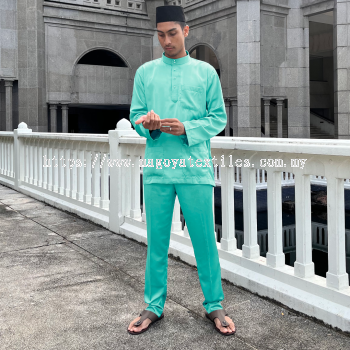 Cekak Musang Berpesak (Sepasang) Turquoise