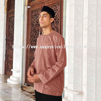 Baju Melayu Teluk Belanga Baju Sahaja (TB) Rose Gold