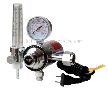 HERO TECH ELECTRICALLY CO2 FLOWMETER WITH HEATER 394C SERIES