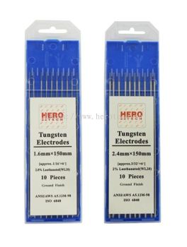 HERO TECH WL20 LANTHANUM TUNGSTEN ELECTRODE (SKY BLUE)