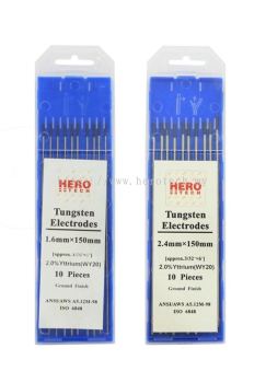 HERO TECH WY20 YTTRIUM TUNGSTEN ELECTRODE (BLUE)