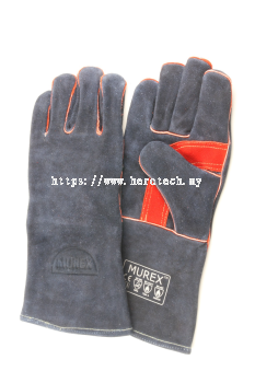 MUREX COWHIDE SPLIT LEATHER WITH KEVLAR THREAD WELDING GLOVE 