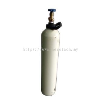 CARBON DIOXIDE GAS CYLINDER 10 LITRE WITH 1.4M3 CARBON DIOXIDE (WHITE)