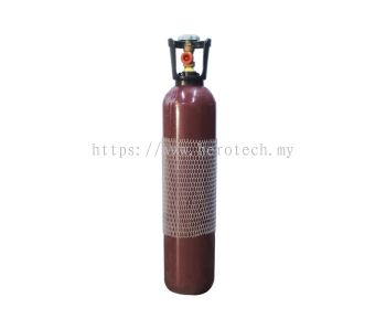 ACETYLENE GAS CYLINDER 10 LITRE WITH 1.4M3 ACETYLENE (BROWN)