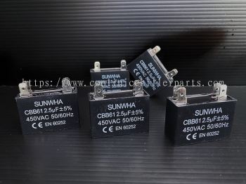 CCPC-2.5UF-RC Run Capacitor 2.5UF 450VAC