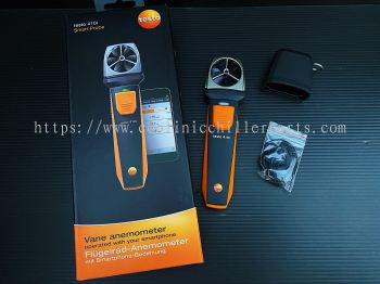 TESTO-410i Testo Vane Anemometer C/W Smartphone Operation