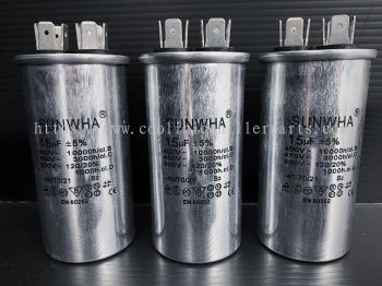 CCPC-15UF-RC Run Capacitor 15UF 370-440VAC