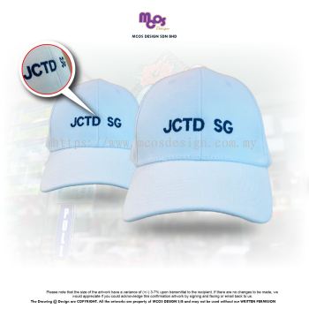 JCTD CAP WITH EMBROIDERY WORDING