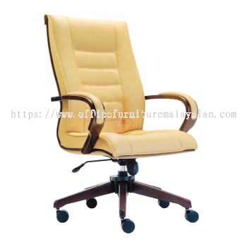 Baas Leather Chair / CEO Chair / Director Chair / Office Chair / Kerusi Office / Kerusi Pejabat