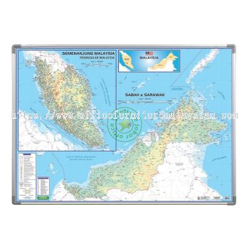 MALAYSIA MAP BOARD