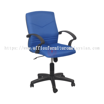 Low Back Chair / Office Chair / Kerusi Pejabat / Kerusi Office (PP Base)
