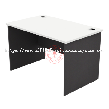 White Dark Grey Office Table | Meja Ofis | 4ft table | 5ft table | 6ft table