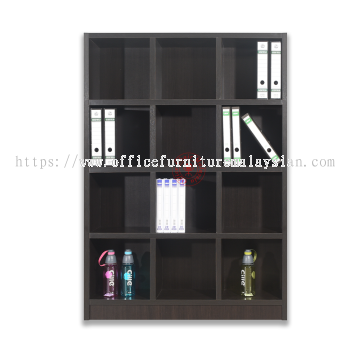 12 Compartment Bookshelf / Rack Buku - Thickness 30mm