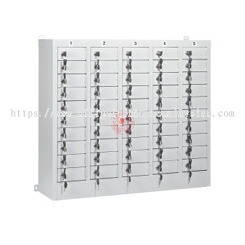Steel Locker 50 Compartment | Locker Besi Berkunci | Passport Locker | Handphone Locker