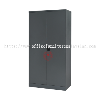 Dark Grey Steel Full Height Cupboard with Swing Door | Steel Cupboard | Steel Furniture | Steel Cabinet | Almari Besi