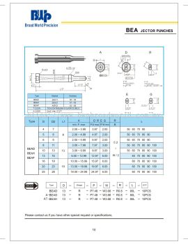 BEA Jector Punches