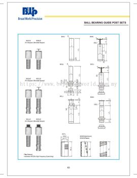 Ball Bearing Guide Post sets