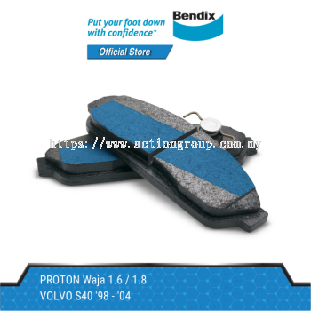 Bendix Rear Brake Pads - Proton Waja 1.6/1.8/Volvo S40 '98 - '04 DB1382